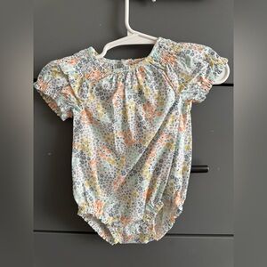 Floral Baby Romper -newborn